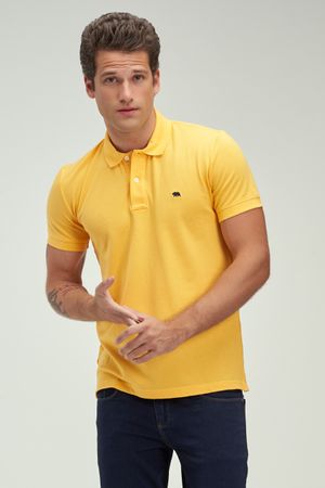 CAMISA POLO BEST AMARELO GOLDEN