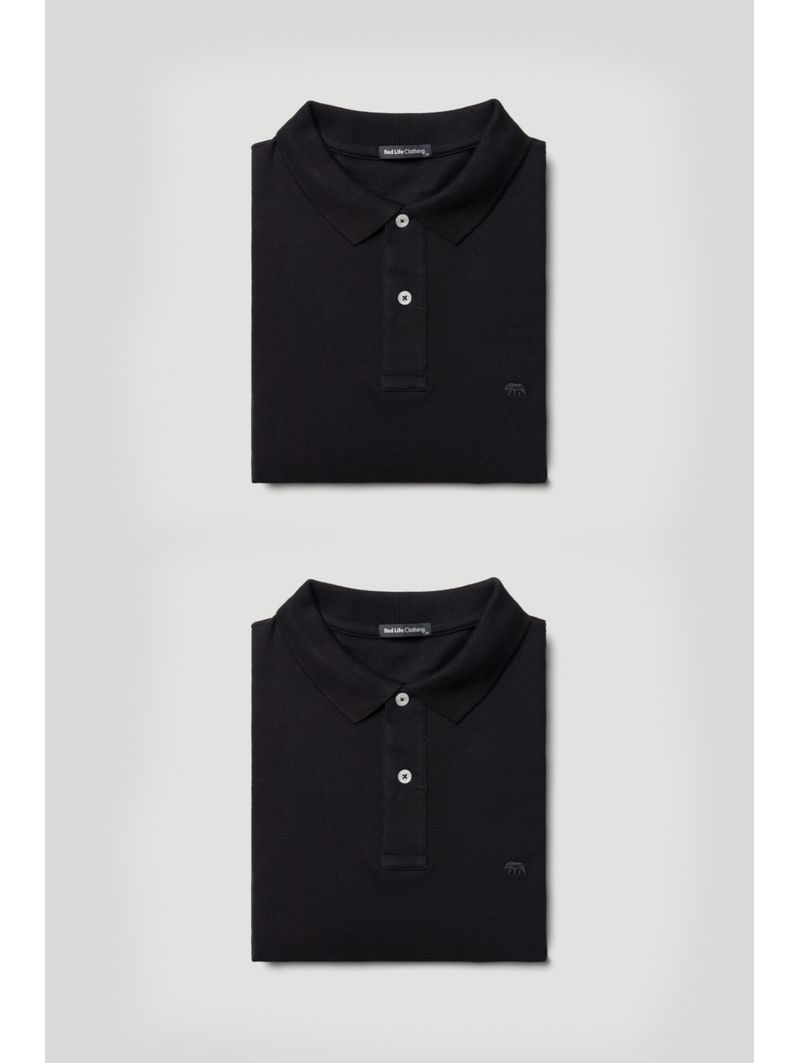 kit polo 15000 - preto